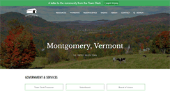 Desktop Screenshot of montgomeryvt.us