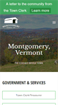 Mobile Screenshot of montgomeryvt.us